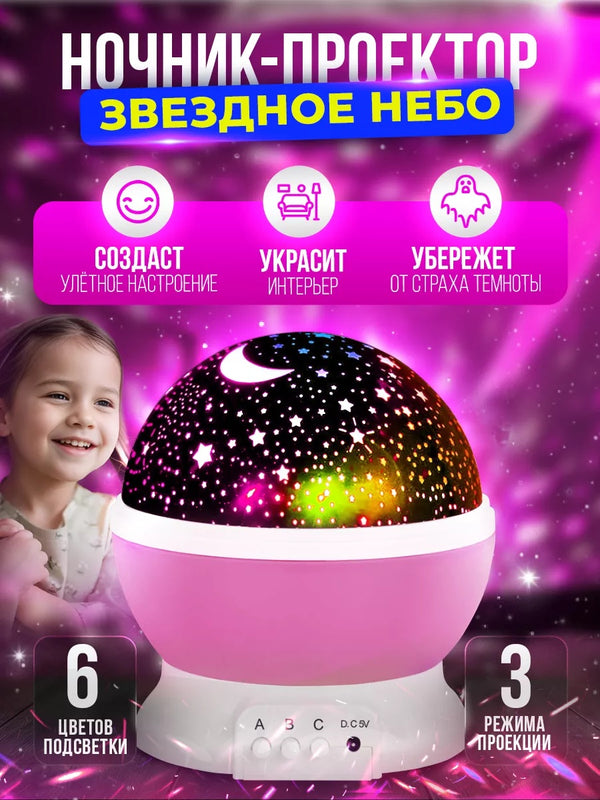 Lampă de veghe proiector