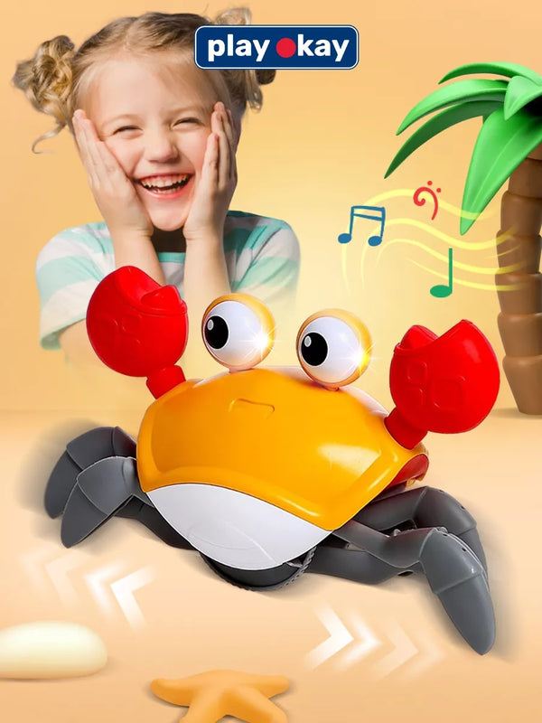 Crab interactiv – cu muzică și lumini